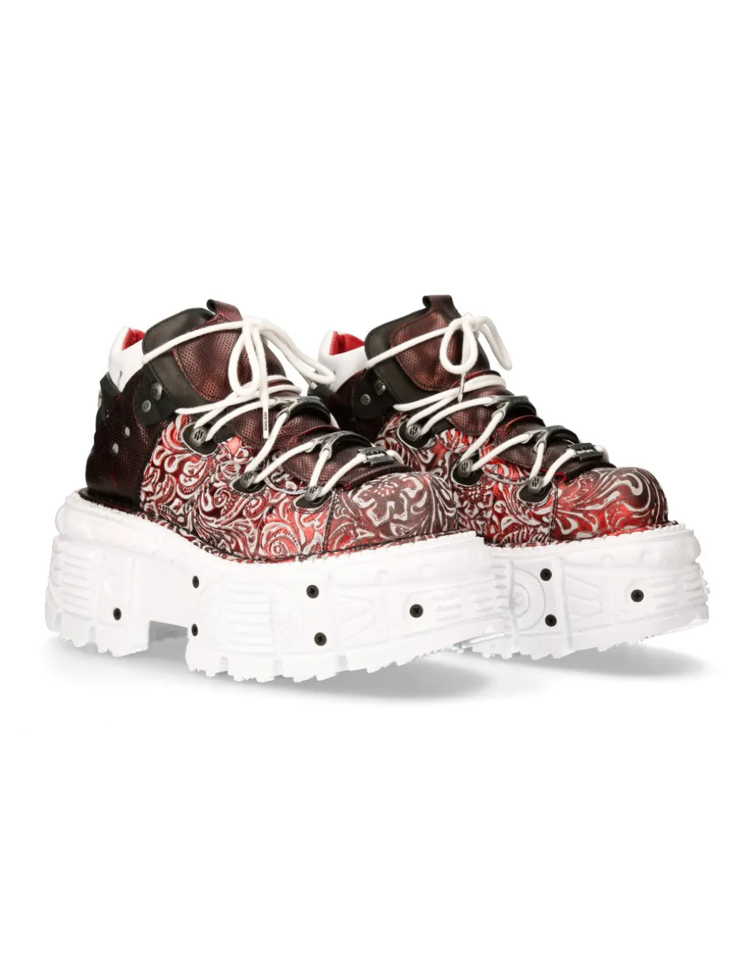ANKLE BOOT IMPERFECT WITH LACES M-TANK106B-C3