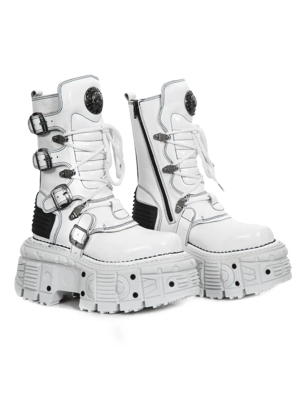 ANKLE BOOT IMPERFECT WITH LACES M-TANK002-C8