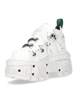 ANKLE BOOT IMPERFECT WITH LACES M-TANK106N-V8