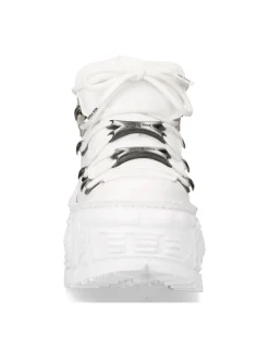 ANKLE BOOT TANK WITH LACES M-WALL106N-S1