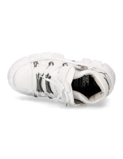 ANKLE BOOT TANK WITH LACES M-WALL106N-S1