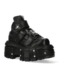 ANKLE BOOT BLACK IMPERFECT M-285-C52