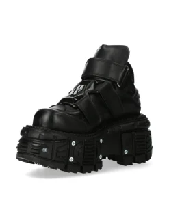 ANKLE BOOT BLACK IMPERFECT M-285-C52
