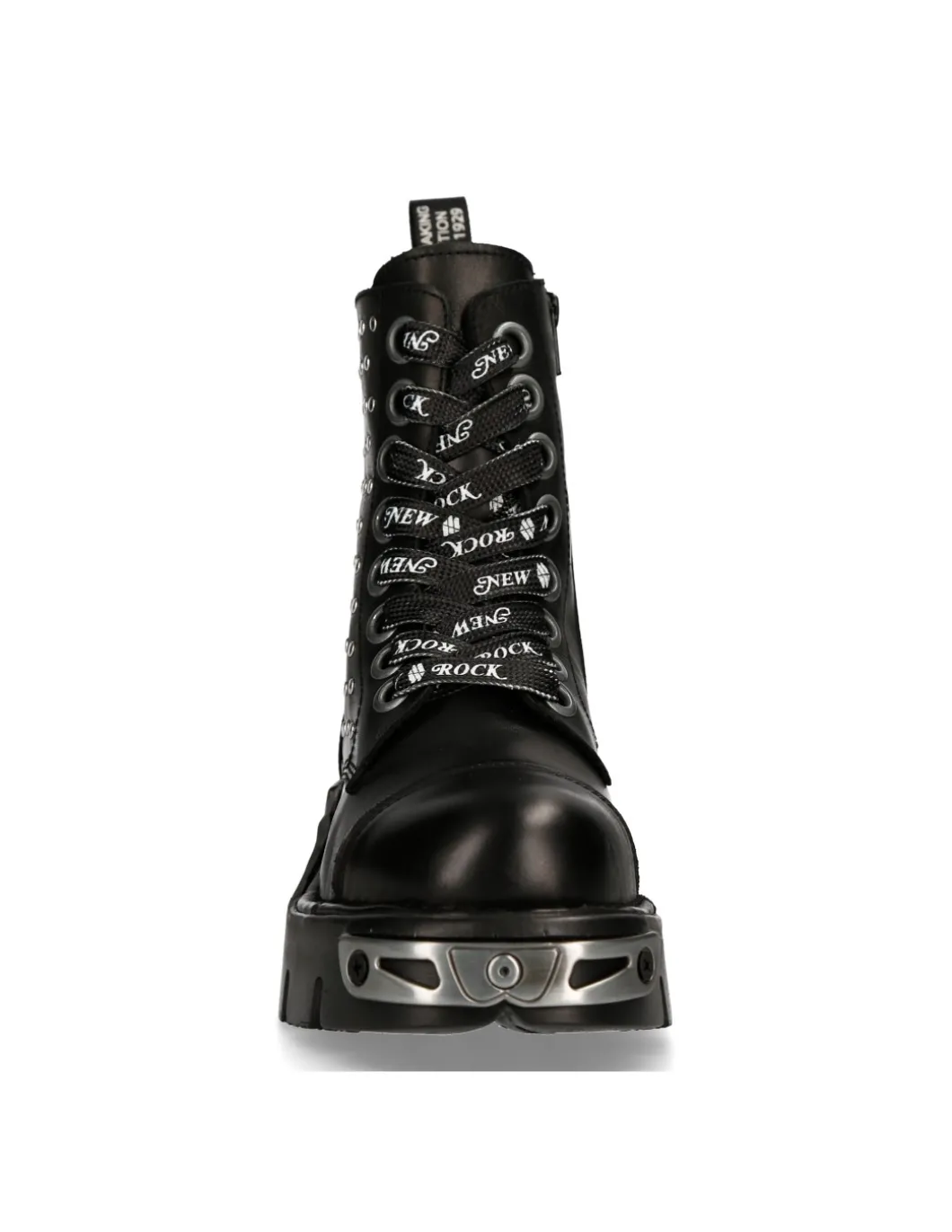 ANKLE BOOT BLACK REACTOR WITH LACES M-MILI247-C1