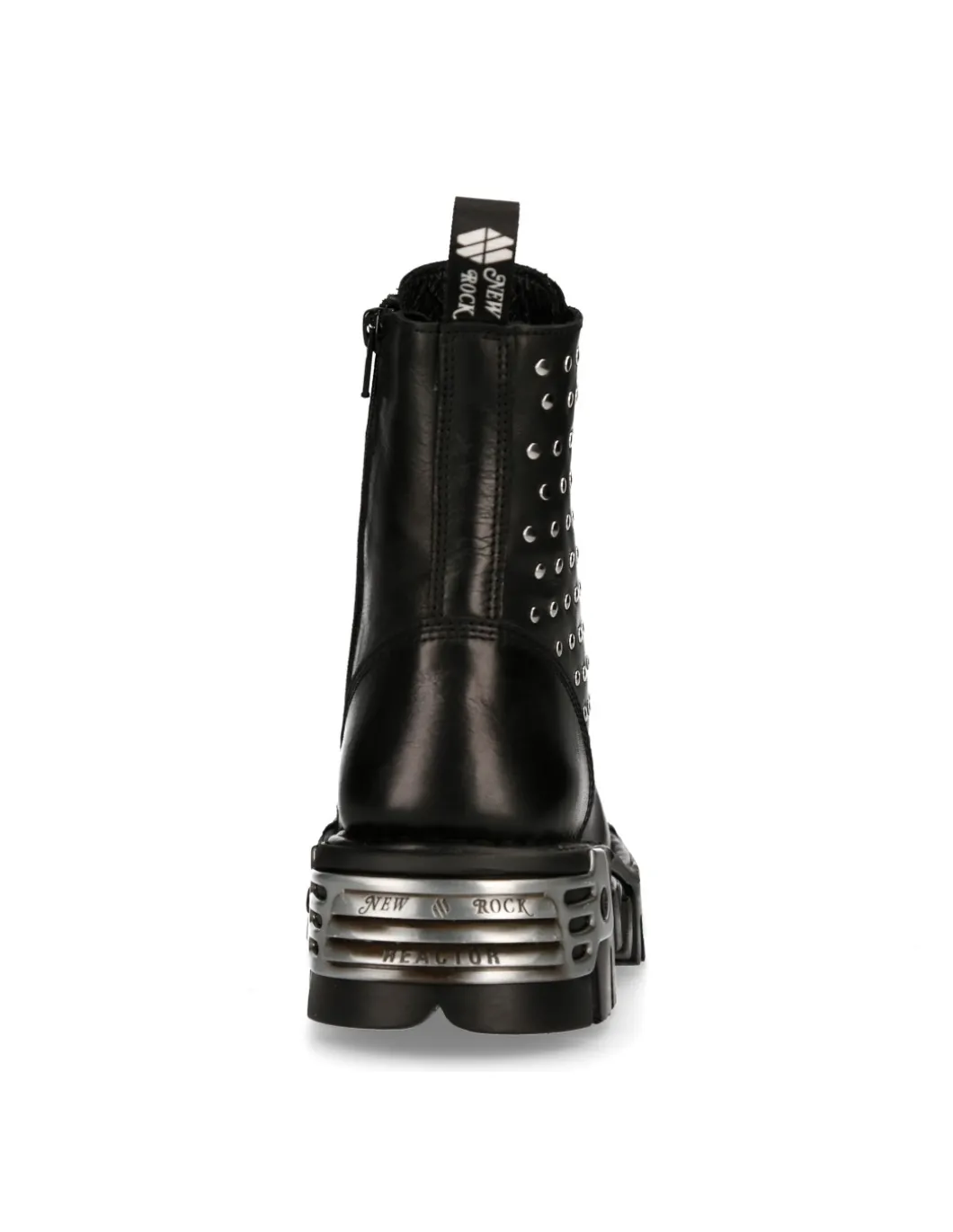ANKLE BOOT BLACK REACTOR WITH LACES M-MILI247-C1