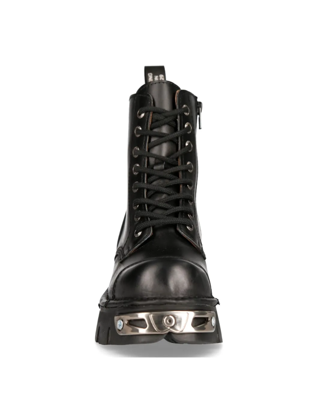 ANKLE BOOT BLACK REACTOR WITH LACES M-NEWMILI083-S35