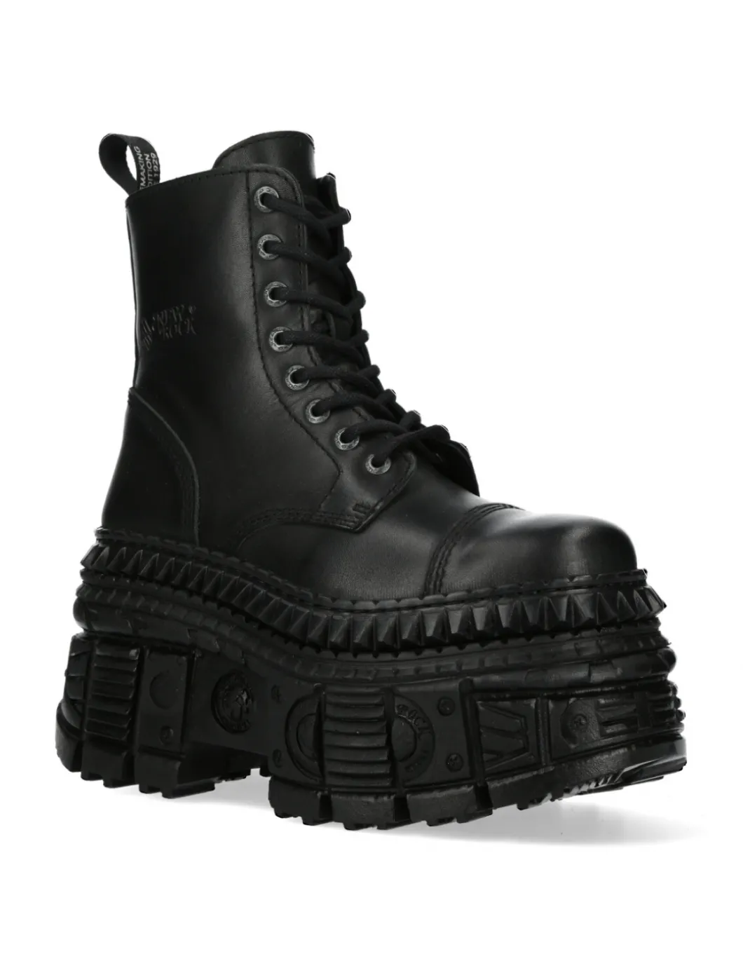 ANKLE BOOT BLACK TANK M-WALL083C-S3