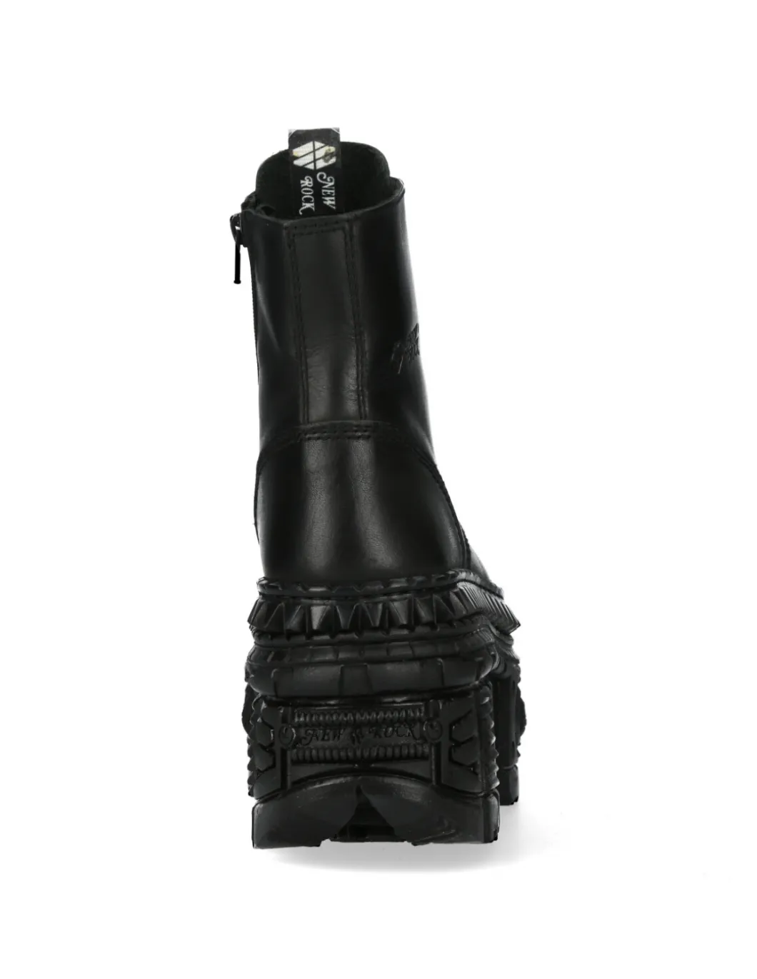 ANKLE BOOT BLACK TANK M-WALL083C-S3
