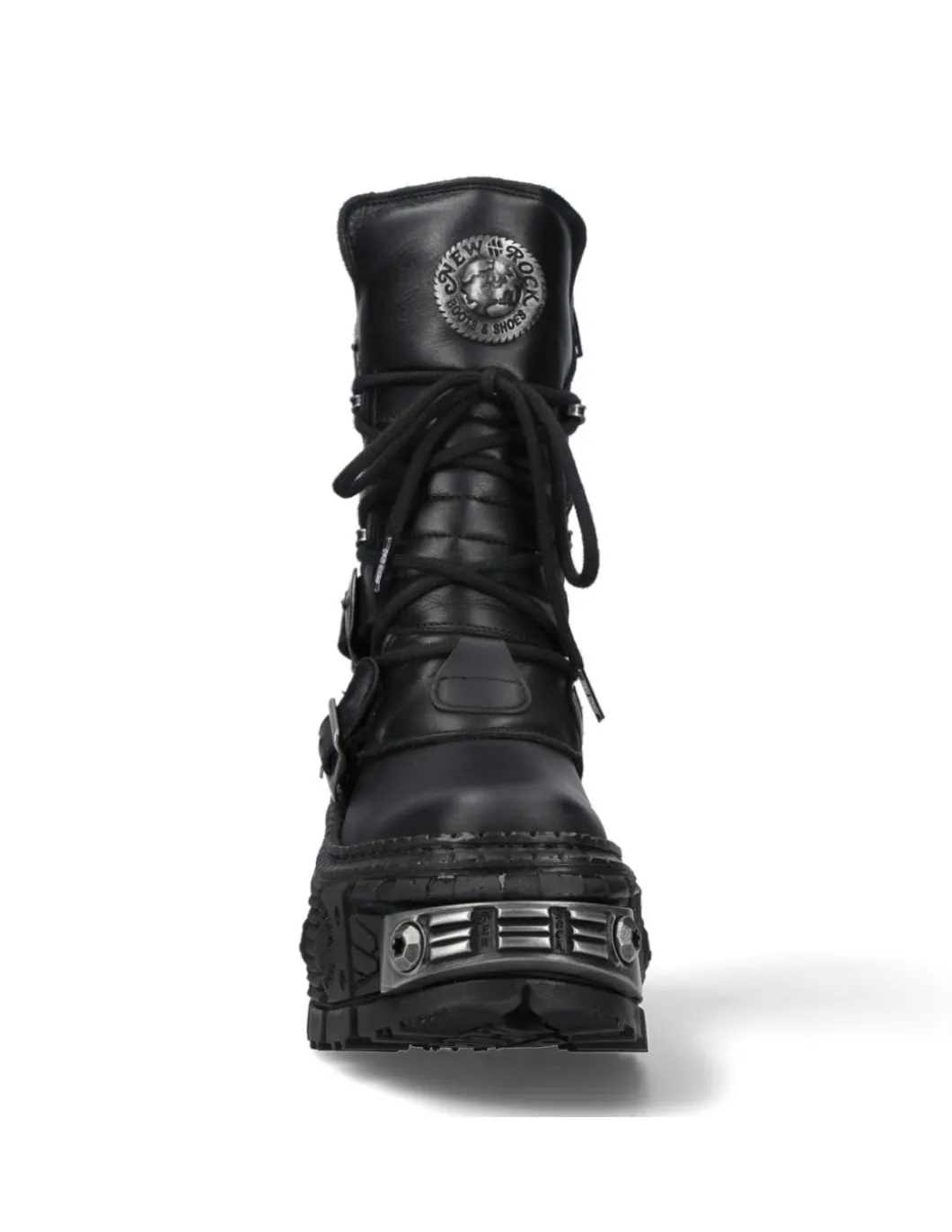 ANKLE BOOT BLACK TANK M-WALL373-C2