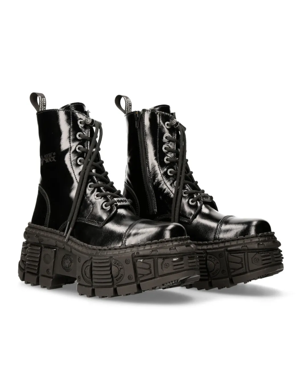 ANKLE BOOT BLACK TANK M-WALL126-S2