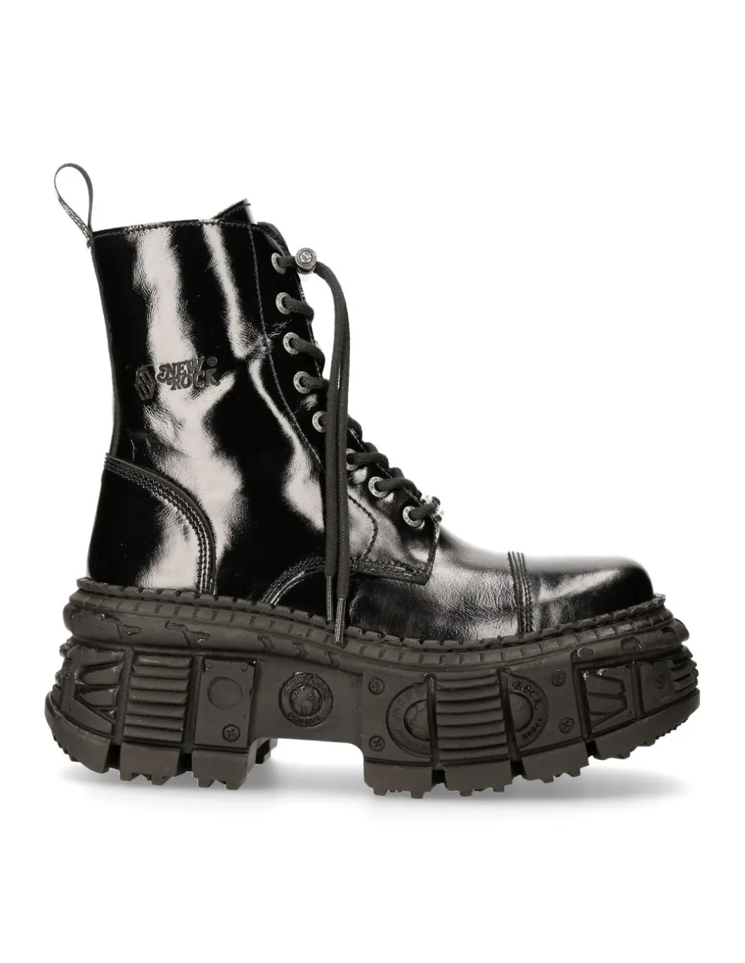 ANKLE BOOT BLACK TANK M-WALL126-S2
