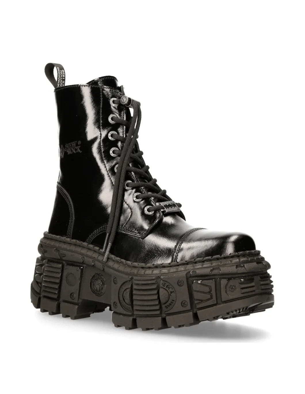 ANKLE BOOT BLACK TANK M-WALL126-S2