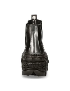 ANKLE BOOT BLACK TANK M-WALL049-C2