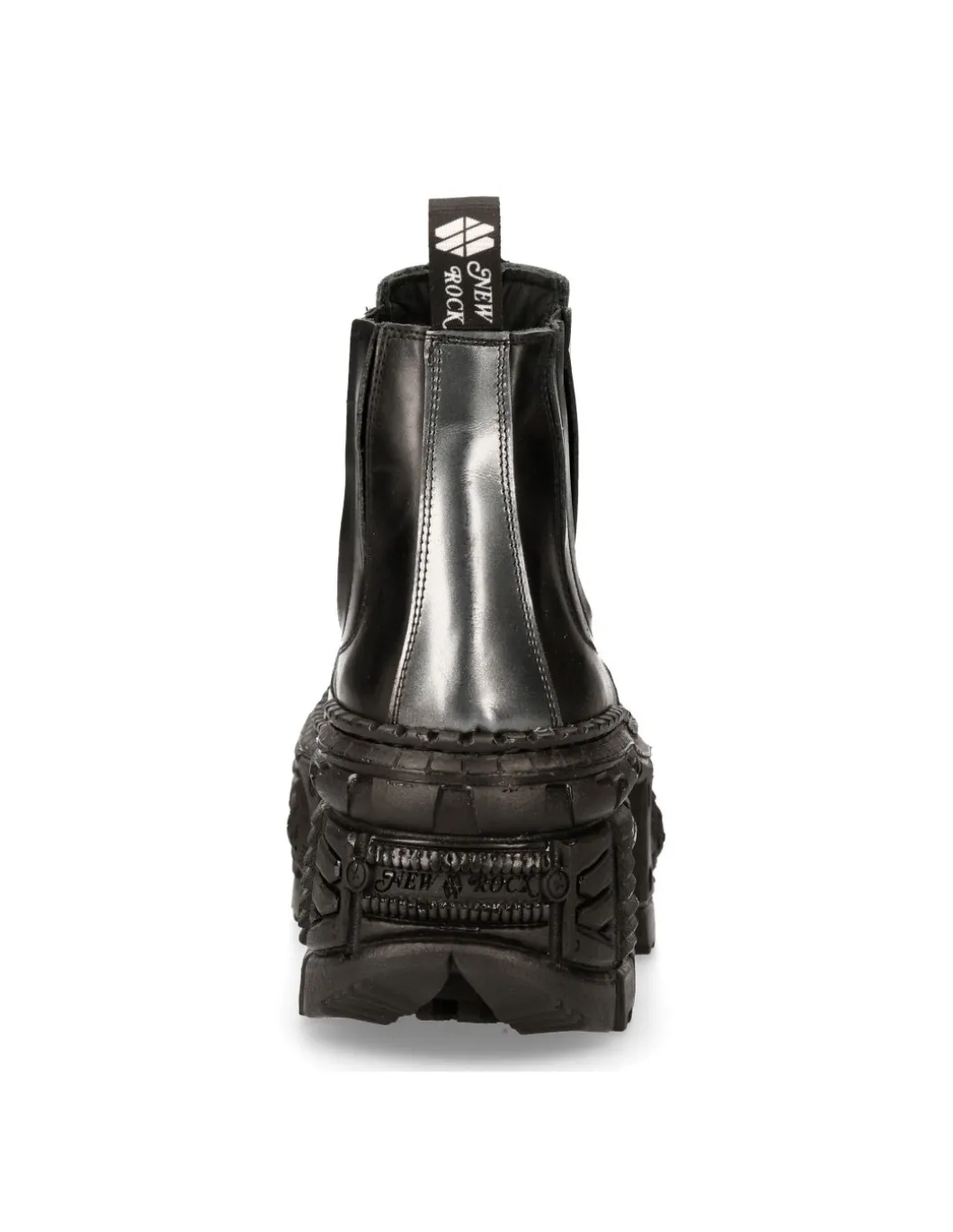 ANKLE BOOT BLACK TANK M-WALL049-C2