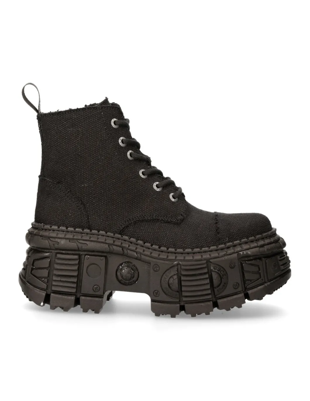 ANKLE BOOT BLACK TANK M-WALL005-V38