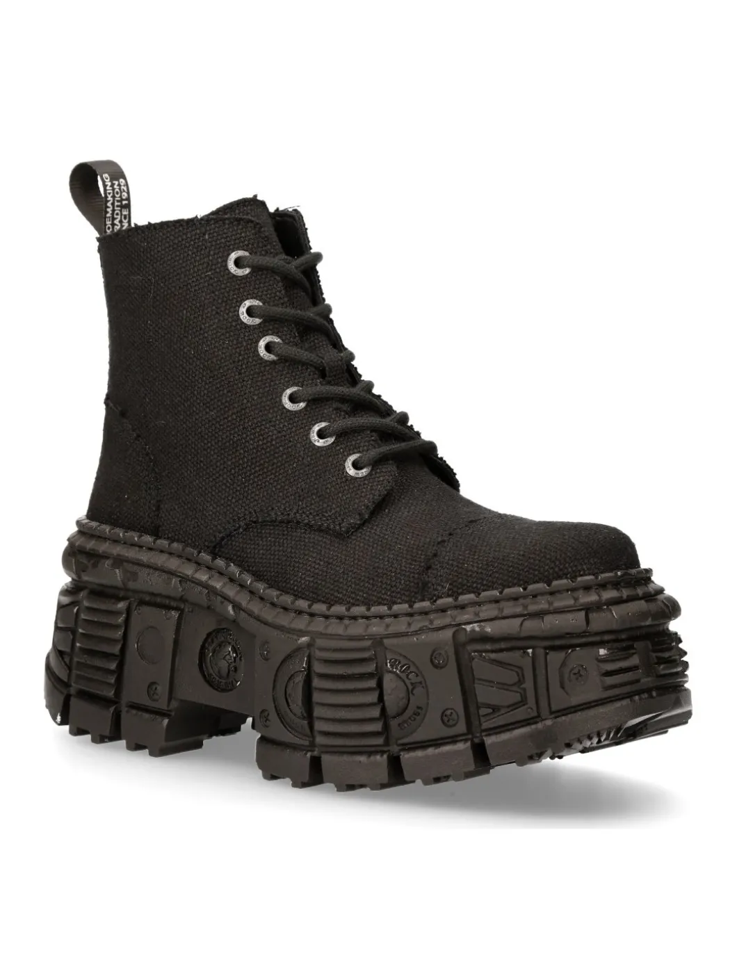 ANKLE BOOT BLACK TANK M-WALL005-V38