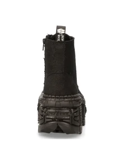 ANKLE BOOT BLACK TANK M-WALL005-V38
