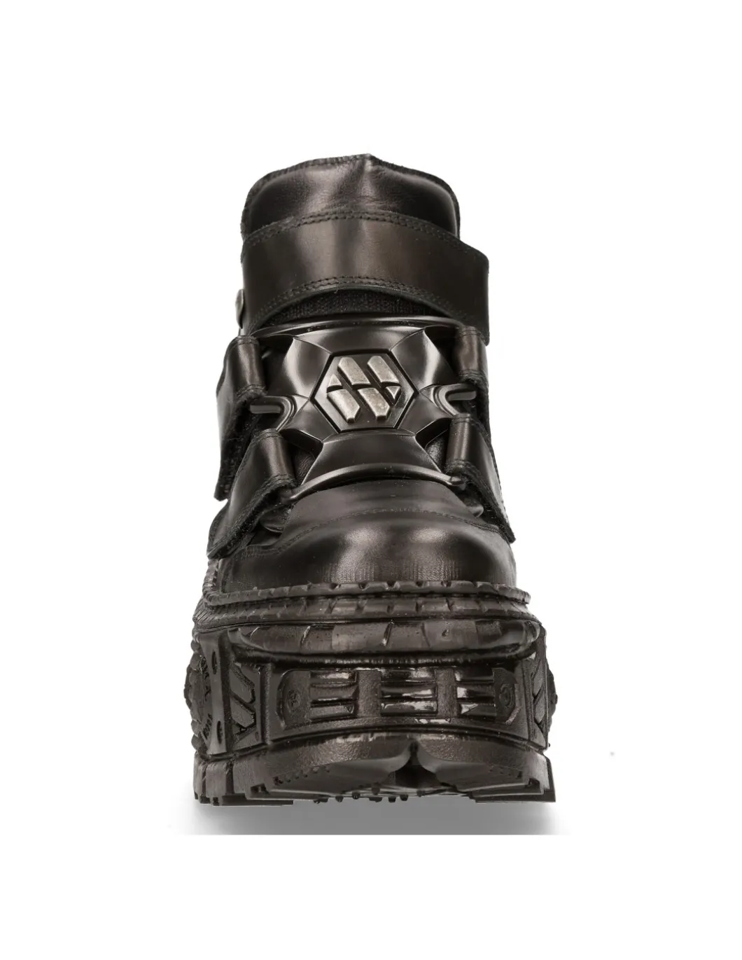 ANKLE BOOT BLACK TANK M-WALL009-C5