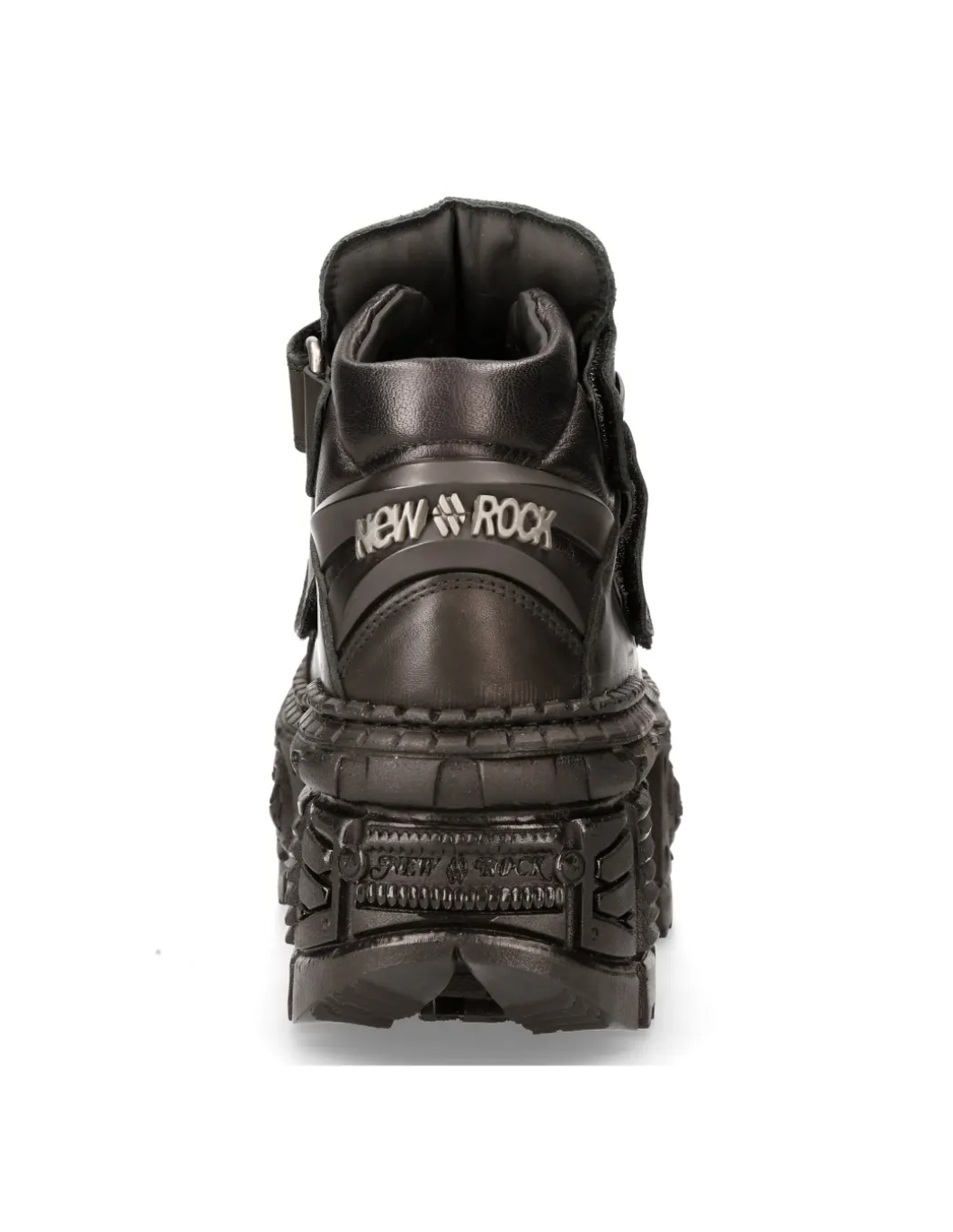ANKLE BOOT BLACK TANK M-WALL009-C5