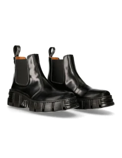 ANKLE BOOT BLACK TOWER M-WALL007N-C2