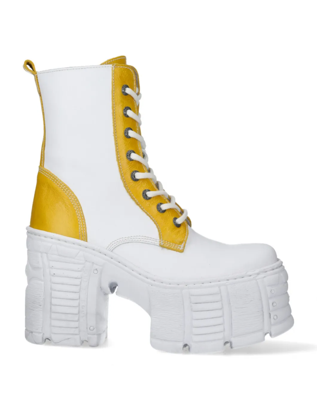 ANKLE BOOT BLACK TOWER WITH LACES M-TM008-C1
