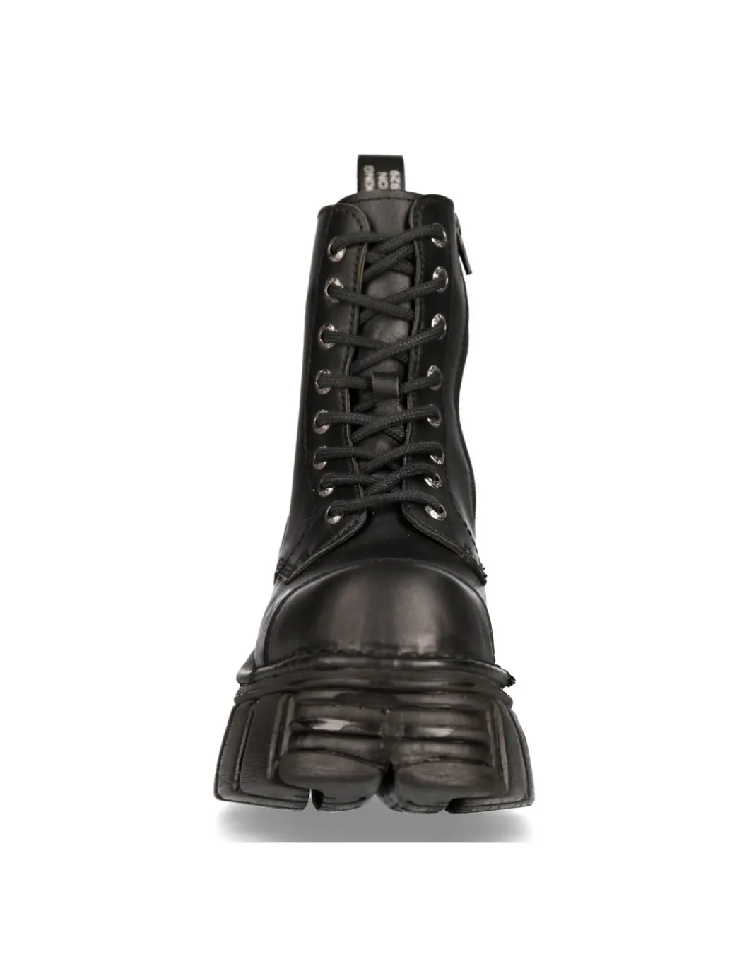 ANKLE BOOT BLACK TOWER WITH LACES M-NEWMILI083-S39