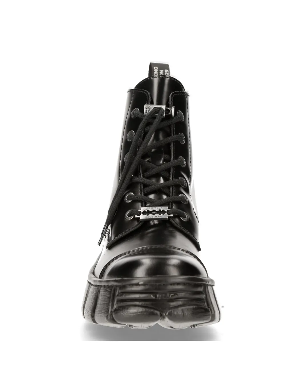ANKLE BOOT BLACK TOWER WITH LACES M-WALL005N-C6
