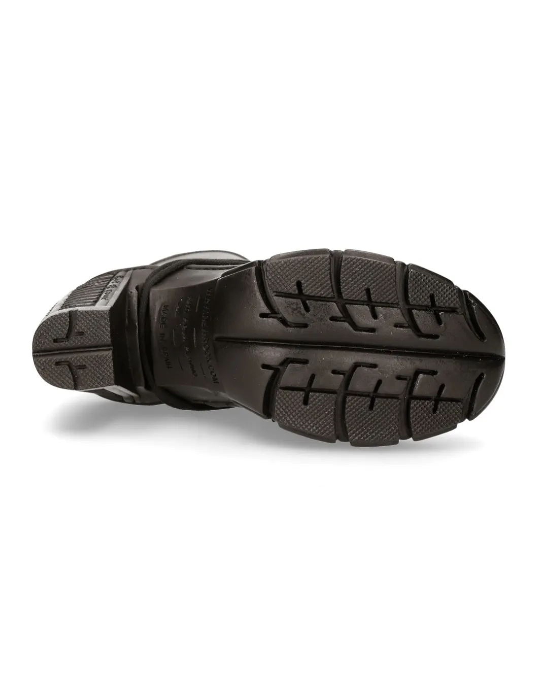 ANKLE BOOT BLACK WITH LACES M-TRCASCO007-V2