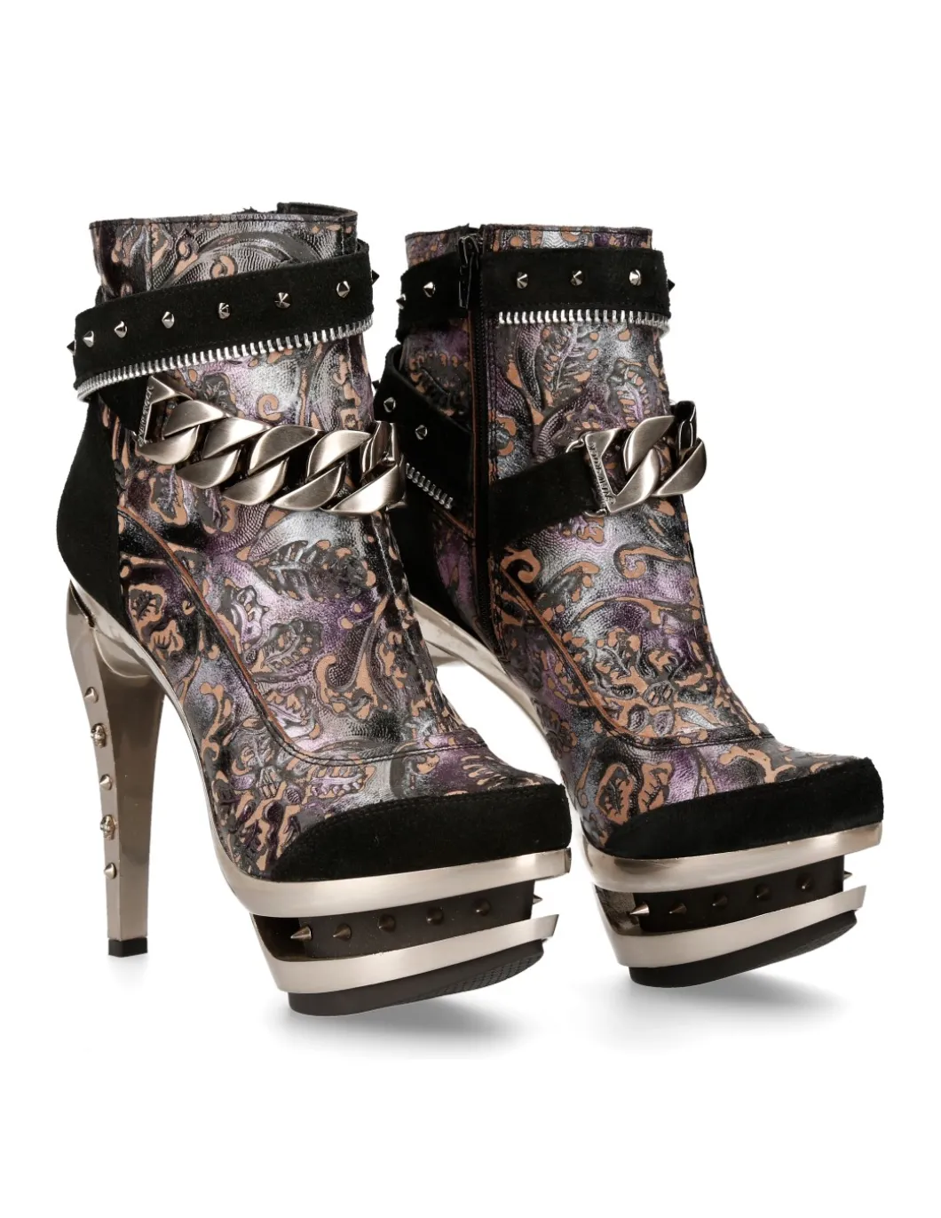 ANKLE BOOT PUNK M-ROCK224-C1