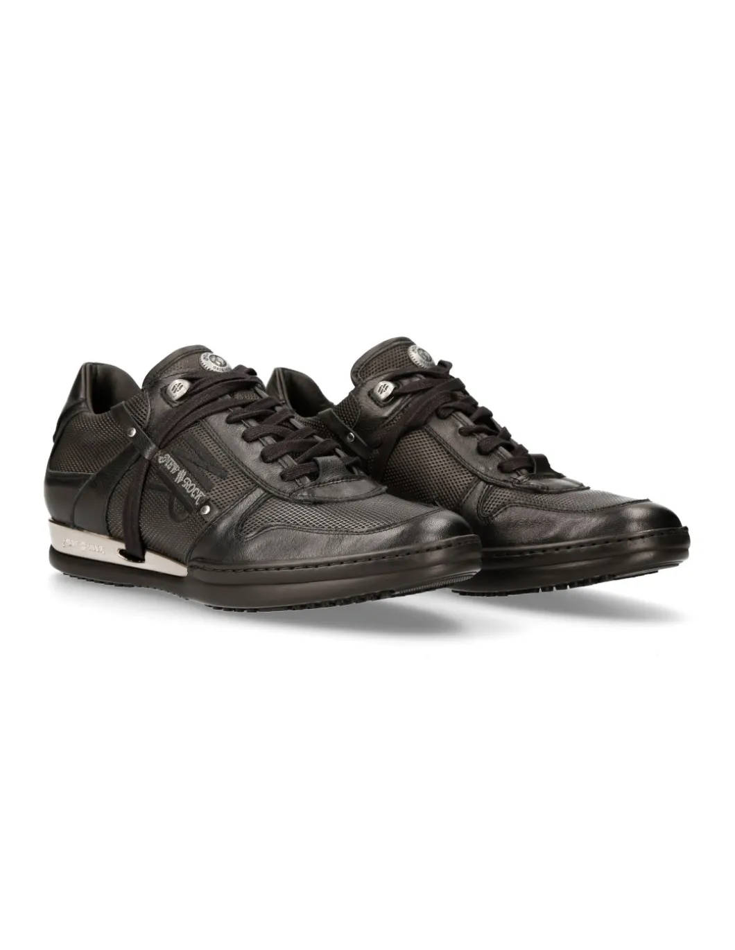 BLACK HYBRID WITH LACES M-HY021-S2