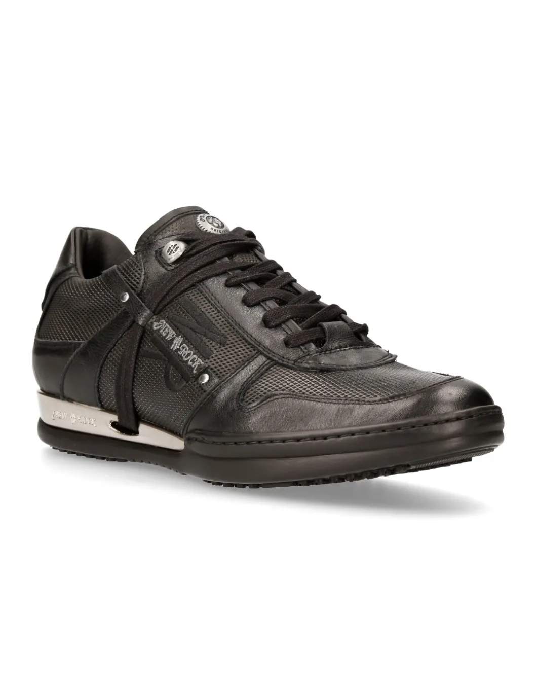 BLACK HYBRID WITH LACES M-HY021-S2
