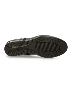 BLACK HYBRID WITH LACES M-HY021-S2