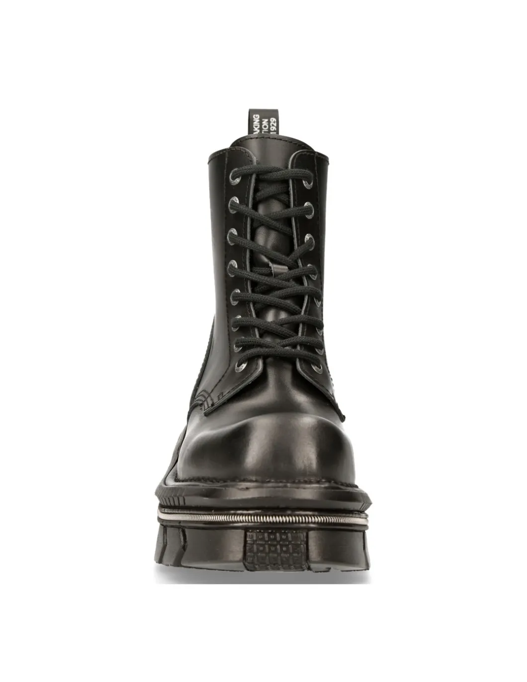 BLACK TECHNO WITH LACES M-MILI084N-S6