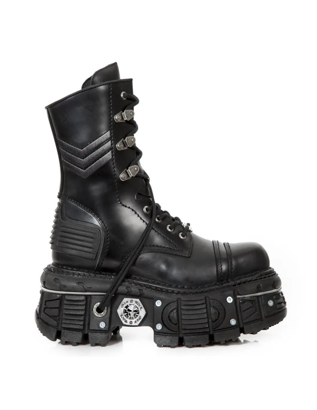 BOOT BLACK IMPERFECT M-TANK009-C1