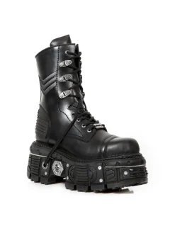 BOOT BLACK IMPERFECT M-TANK009-C1
