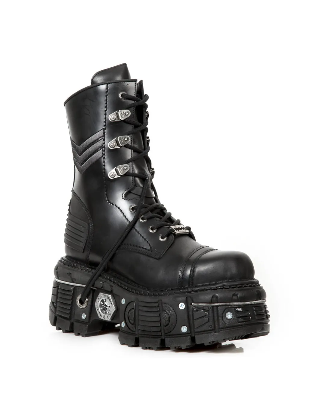 BOOT BLACK IMPERFECT M-TANK009-C1