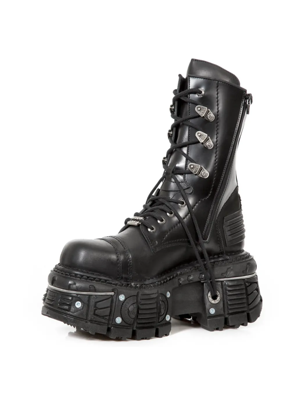 BOOT BLACK IMPERFECT M-TANK009-C1
