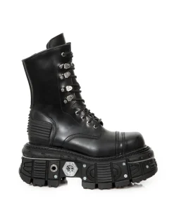 BOOT BLACK IMPERFECT M-TANK001-C2