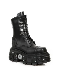 BOOT BLACK IMPERFECT M-TANK001-C2