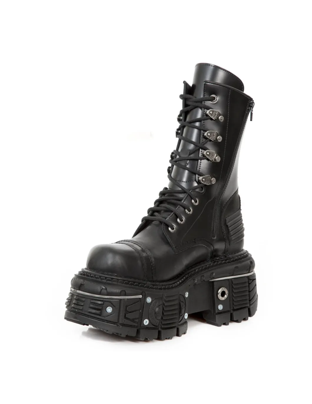 BOOT BLACK IMPERFECT M-TANK001-C2