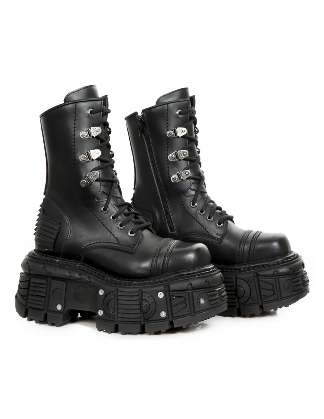 BOOT BLACK IMPERFECT M-TANK012-C1