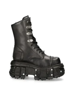 BOOT BLACK IMPERFECT M-TANK001-C8
