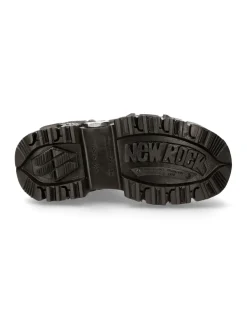 BOOT BLACK IMPERFECT WITH LACES M-297-C4
