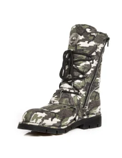 BOOT BLACK PLANING WITH LACES M-1473-S36