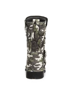 BOOT BLACK PLANING WITH LACES M-1473-S36