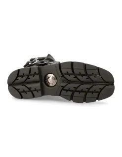 BOOT BLACK PLANING WITH LACES M-1473-S43
