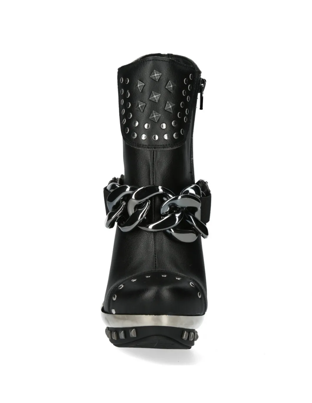 BOOT BLACK PLATF.ACERO M-PUNK003CAD-V1