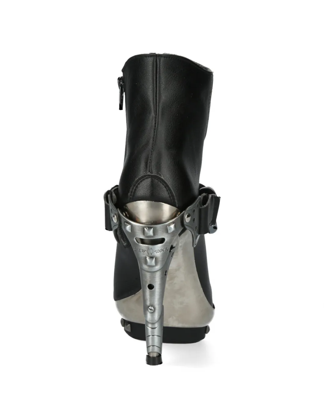 BOOT BLACK PLATF.ACERO M-PUNK003CAD-V1
