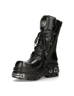 BOOT BLACK REACTOR WITH LACES M-373-S4