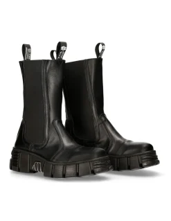 BOOT BLACK TOWER M-WALL033-C1